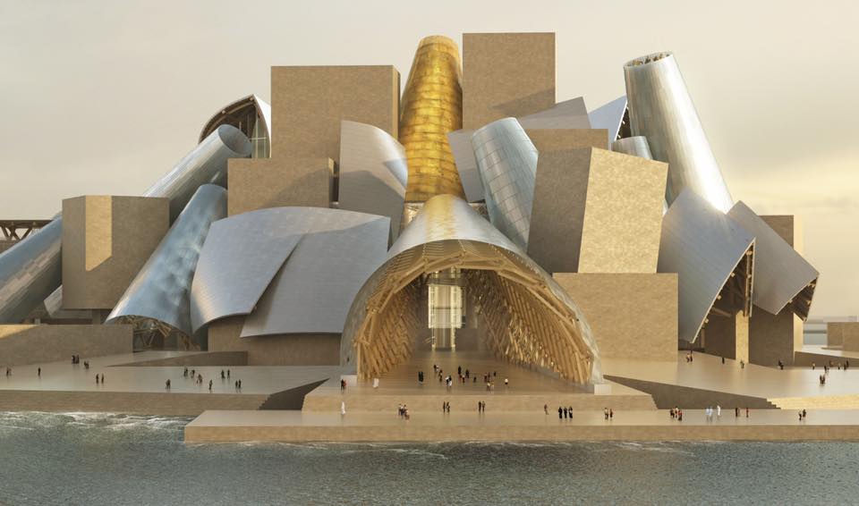 Guggenheim Abu Dhabi. Courtesy of Gehry Partners © Gehry Partners LLP, image by ArteFactoryLab
