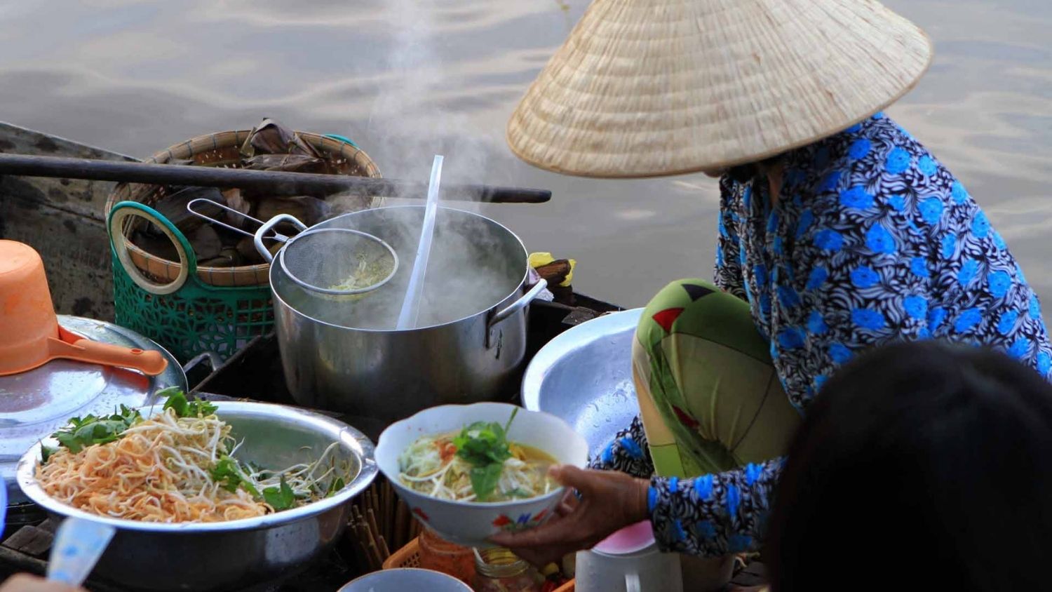 Common lunch in Vietnam