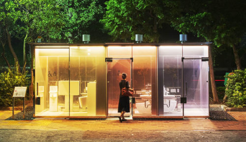 Tokyo Breaks Stereotypes with Functional and Fun Transparent Toilet Facilities