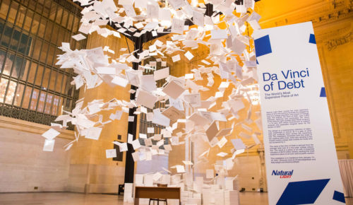Natty Light Unveils the ‘Most Expensive Piece of Art in the World’ — In Grand Central Station – and You’ll Never Guess What It’s Made Of