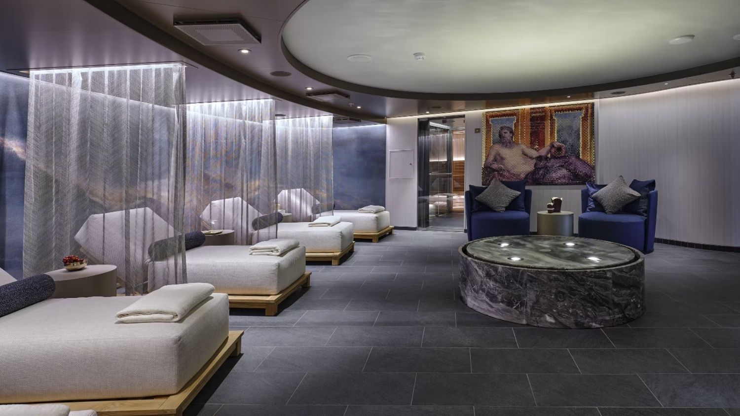  has unveiled details of its new Otium wellness program, as well as the new ship’s reimagined spa