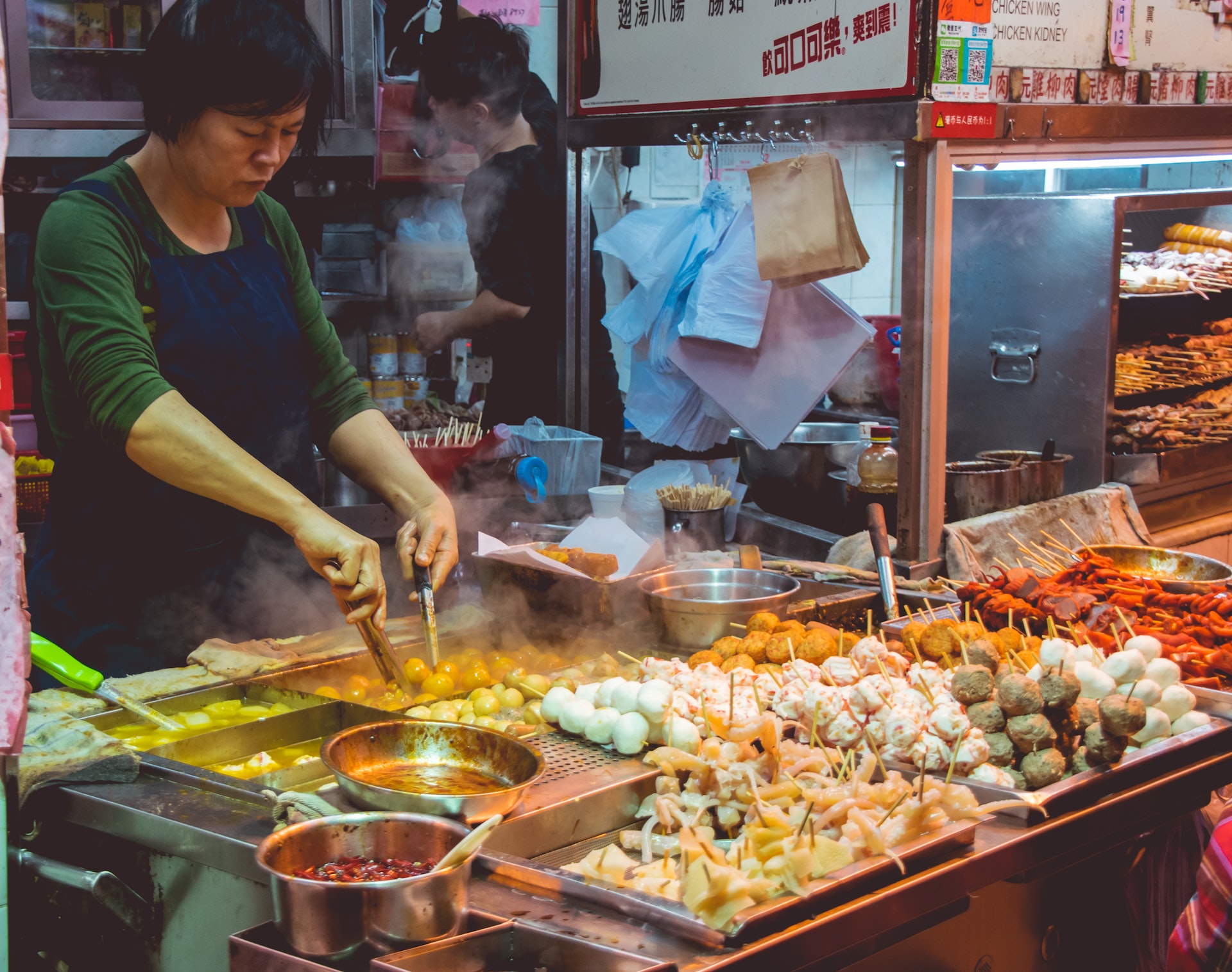 A typical Hong Kong street food stall. Photo by Vernon Raineil Cenzon