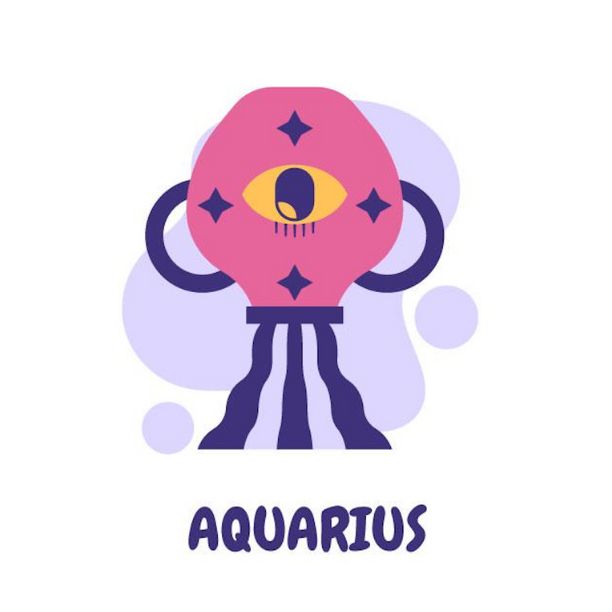 Aquarius zodiac sign and wine