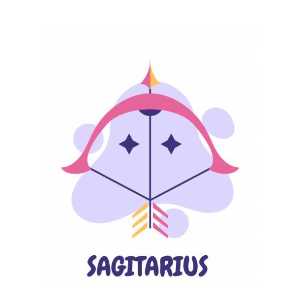 Sagittarius zodiac sign for wine