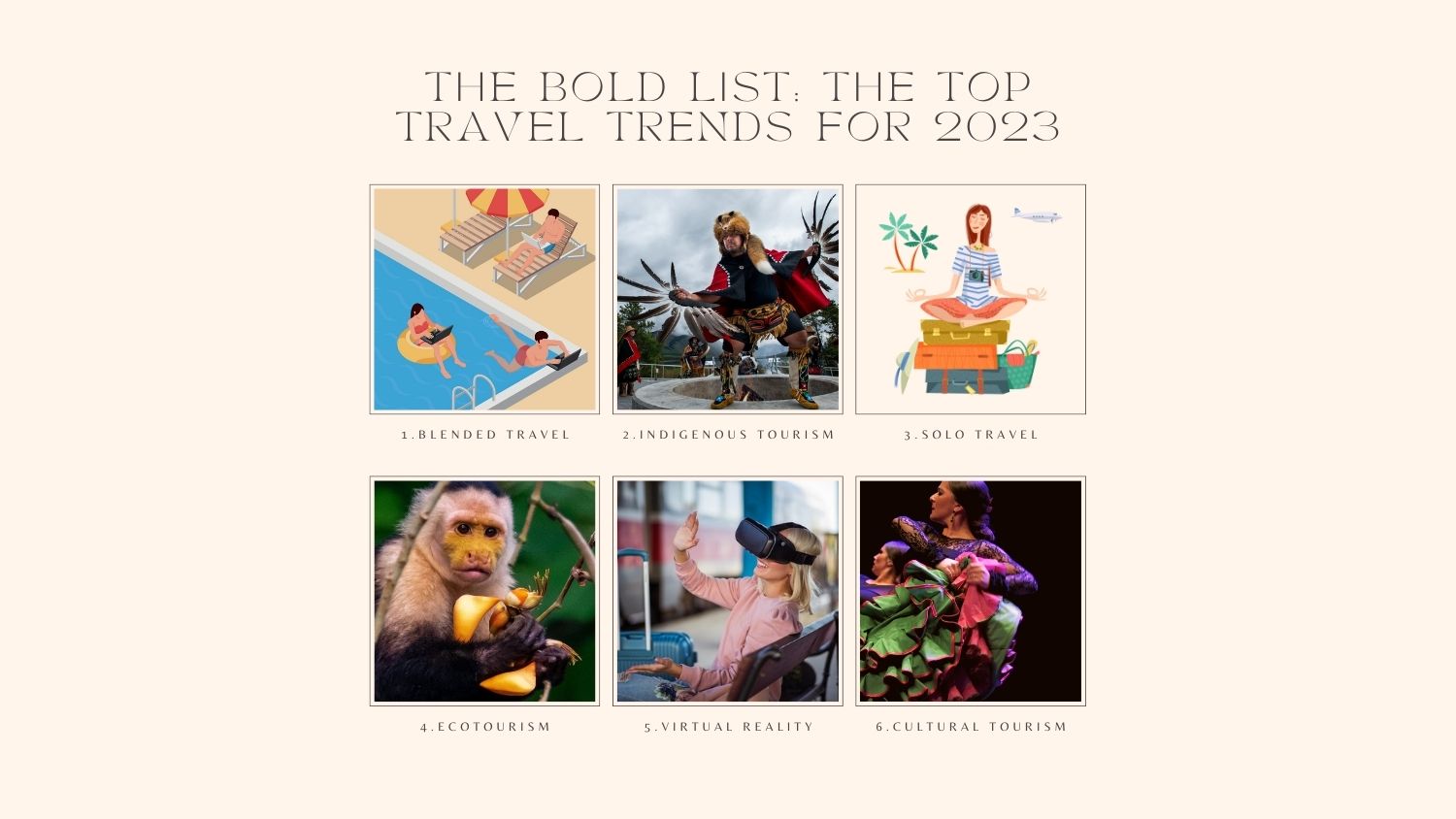 A #BoldTraveller POV: The Top Travel Trends for 2023