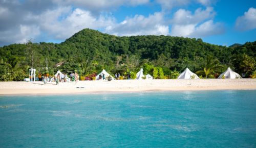 Places to Stay: Wild Lotus Glamping on the beach in Antigua