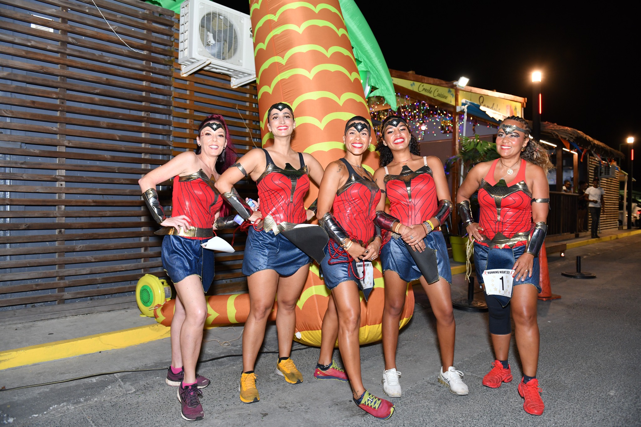 Runners in St Martin