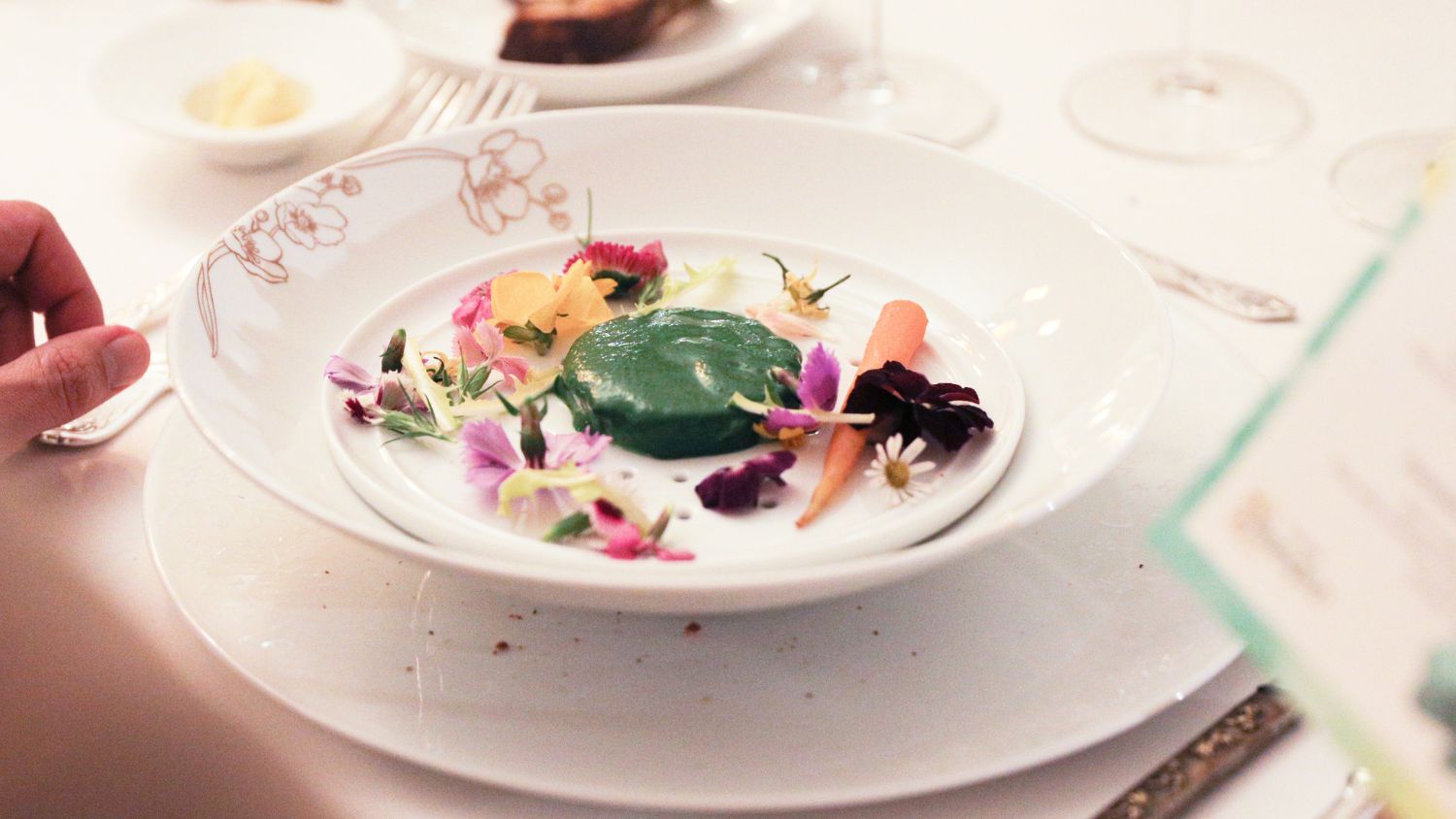 Perrier-Jouët 5-course “Banquet of Nature” sensory champagne and luncheon tasting experience with a difference