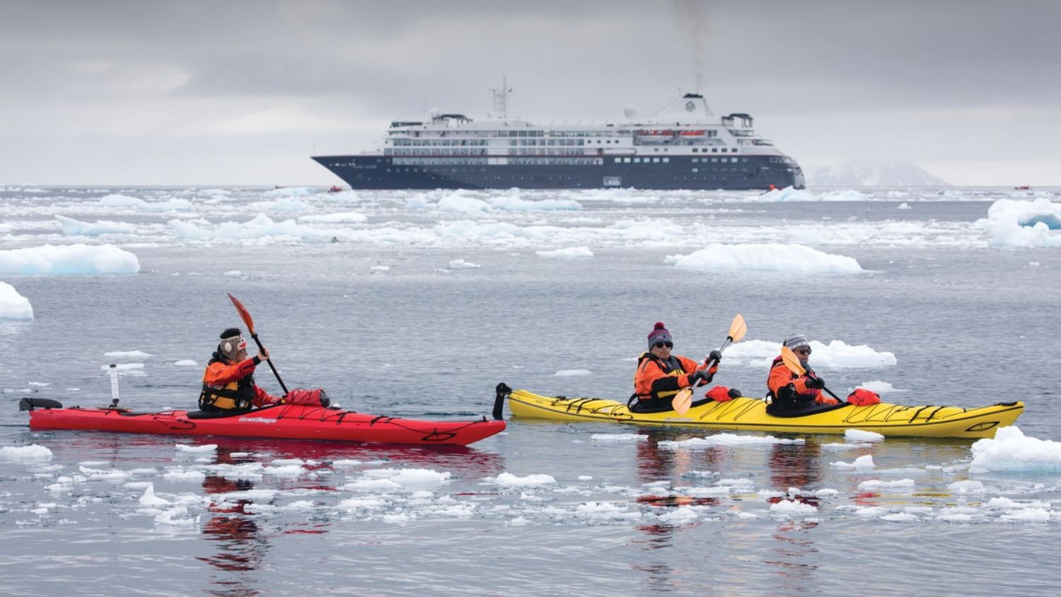 Silversea Cruises’ Silver Wind in the Arctic. 