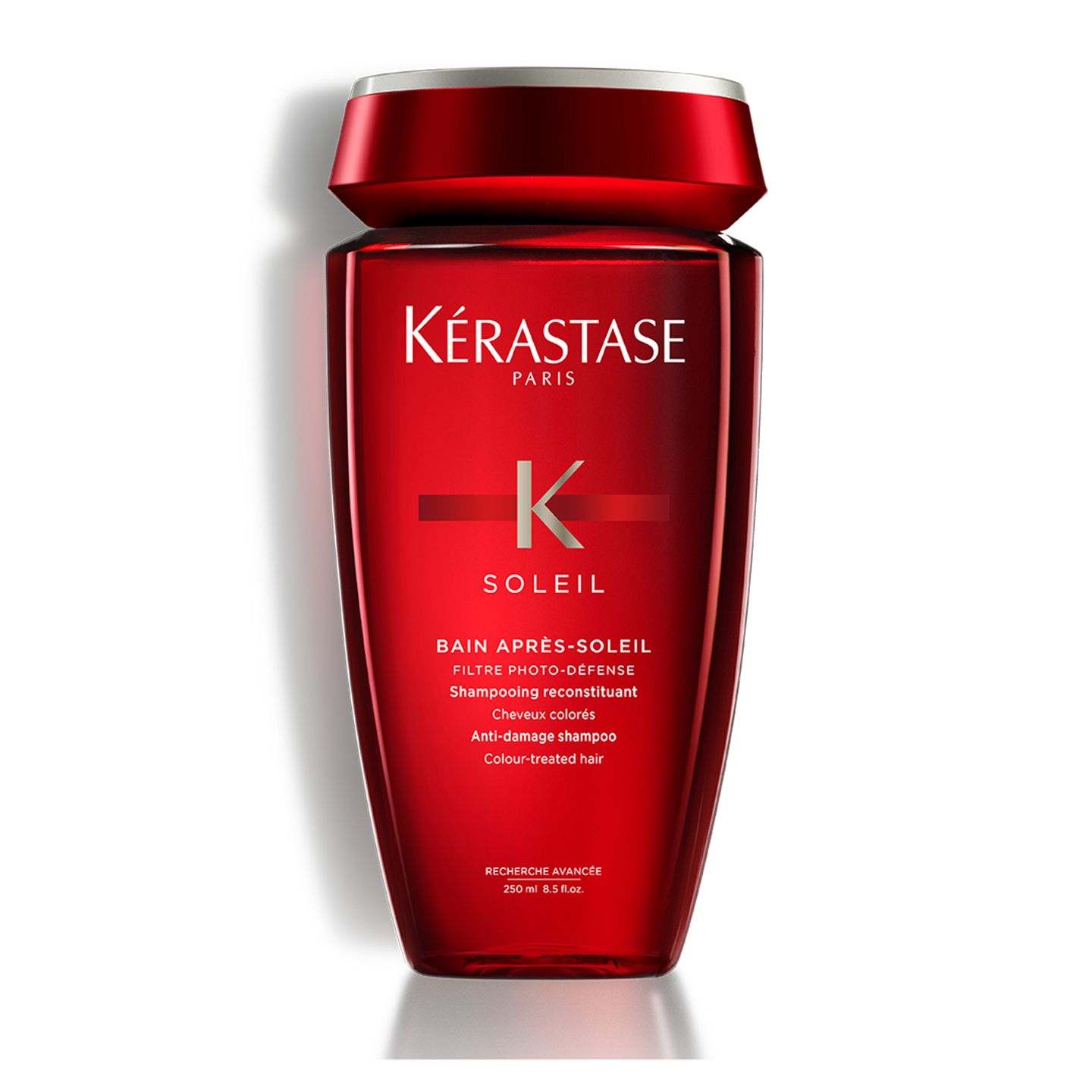 Don’t head for the sun without this iconic UV-protecting shampoo, which will prevent colour fading. Kerastase Soleil Bain Après Soleil Shampoo, $55 for 250ml, kerastase.ca
