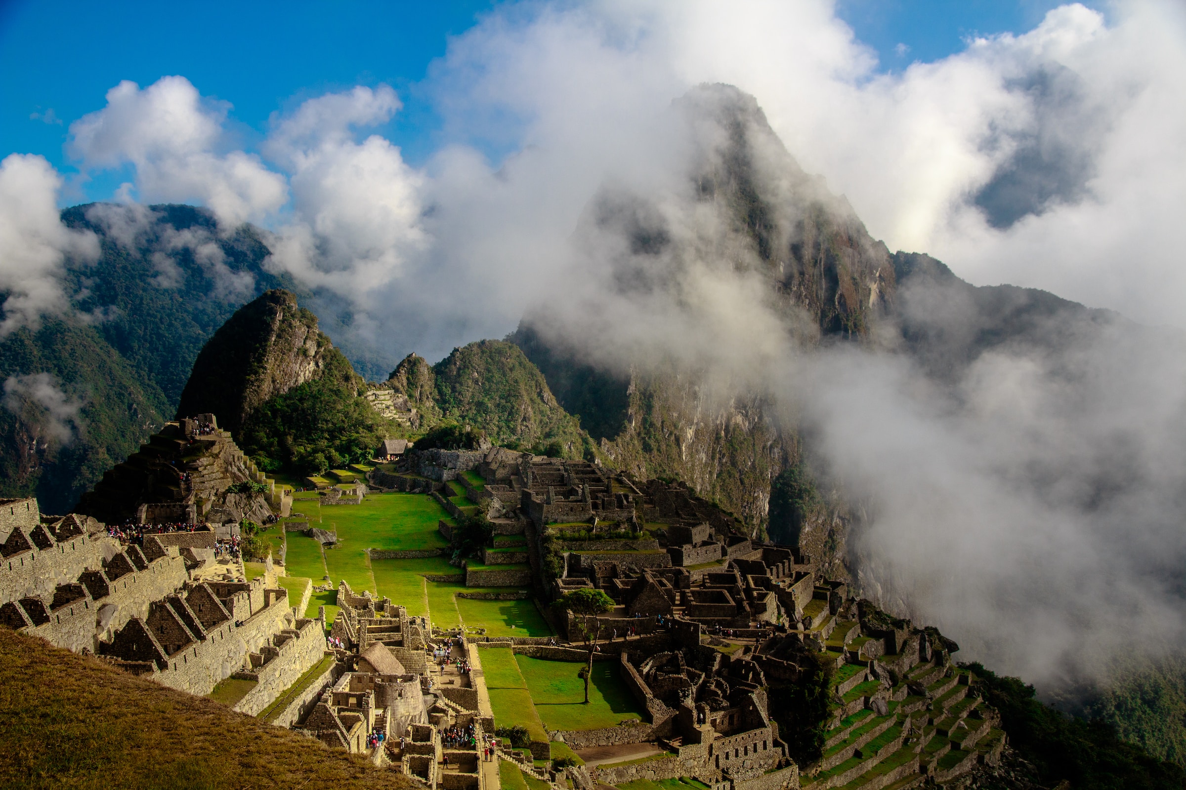 A misty morning in Machu Picchu. Photo by Scott Umstattd