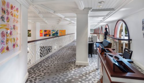 art work at Hamilton Princess resort bermuda