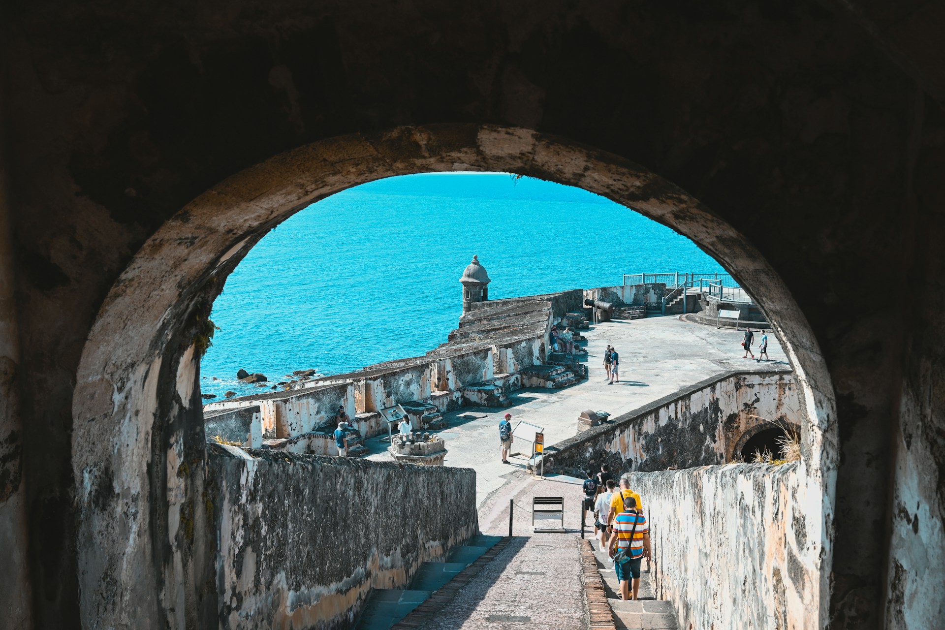 El Morro Fortress in Old San Juan, Puerto Rico. Photo by Zixi Zhou