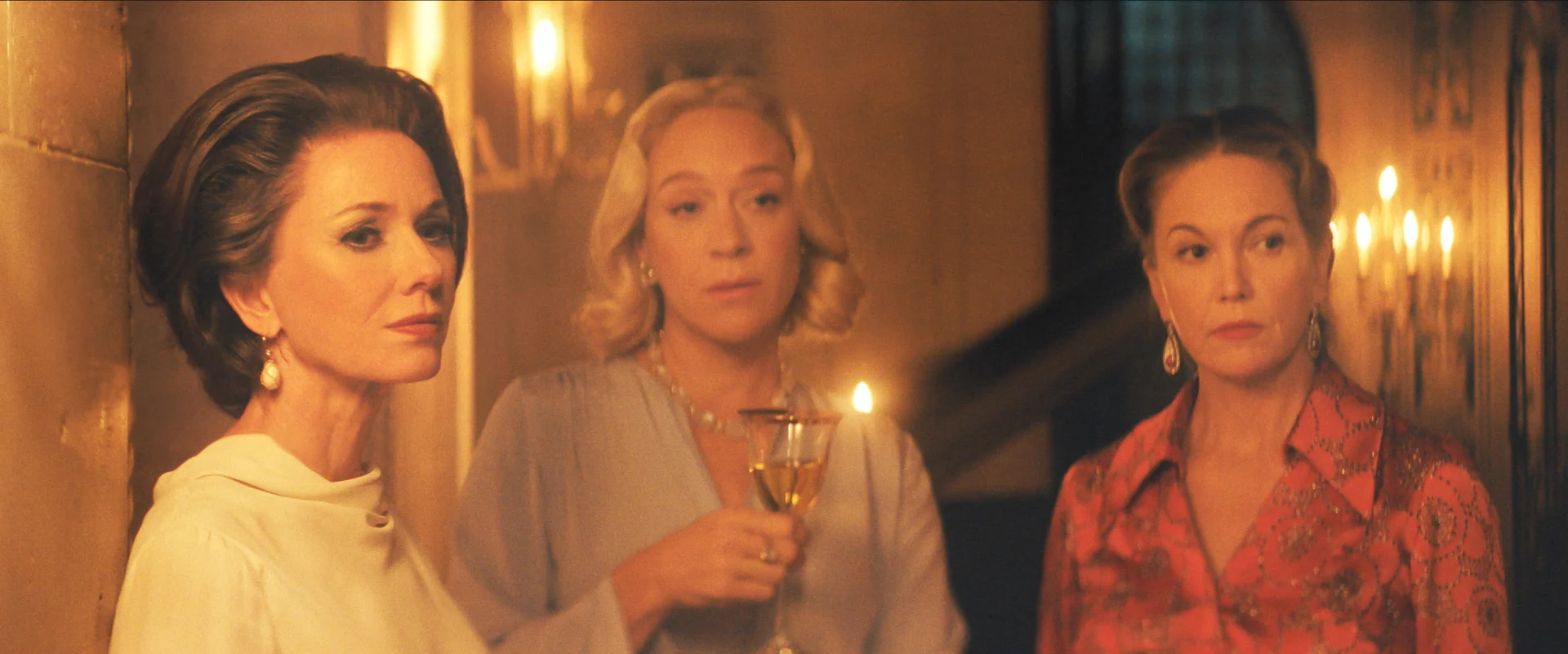 Naomi Watts, Chloë Sevigny, and Diane Lane in Feud: Capote vs The Swans. PHOTO: FX