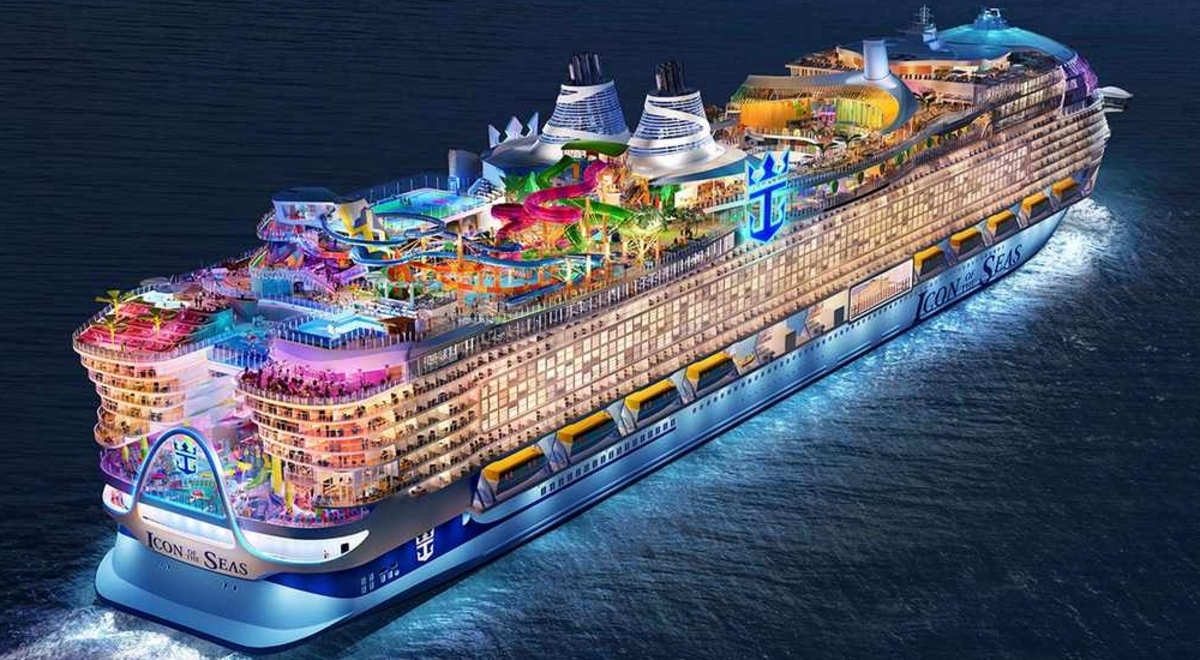 Icon of the Seas is currently the largest cruise ship in the world. Picture: Royal Caribbean Cruises