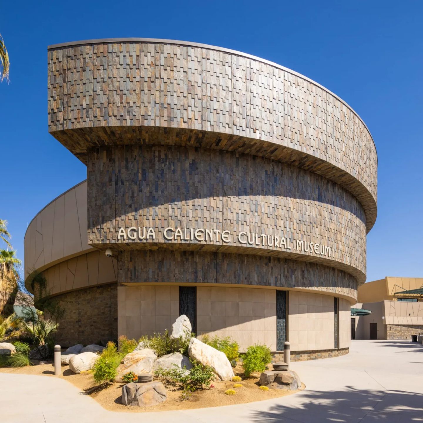 The Agua Caliente Cultural Museum opened in November 2023 after years of planning. Photo courtesy of the Agua Caliente Band of Cahuilla Indians