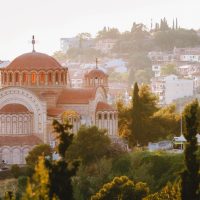 Thessaloniki at sunset