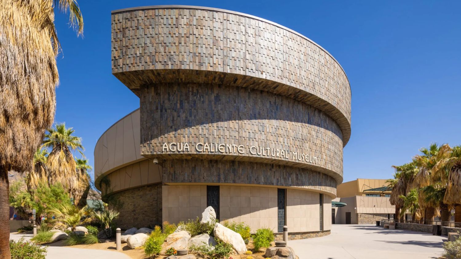 The Agua Caliente Cultural Museum opened in November 2023 after years of planning. Photo courtesy of the Agua Caliente Band of Cahuilla Indians