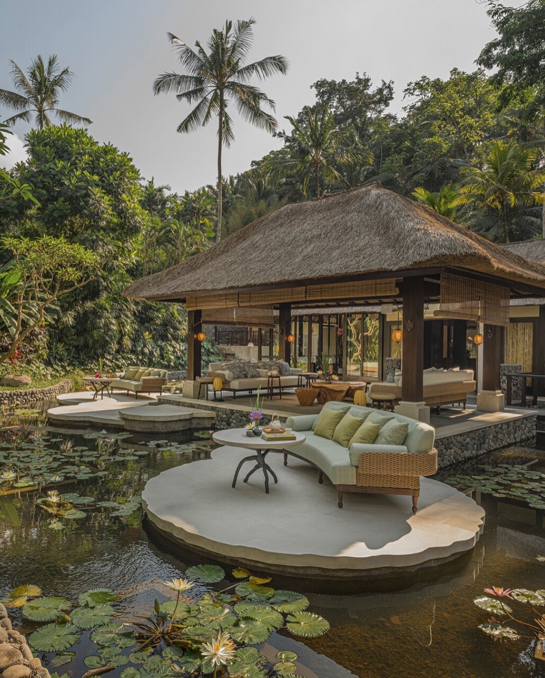 The Sacred River Spa at Four Seasons Resort Bali at Sayan.