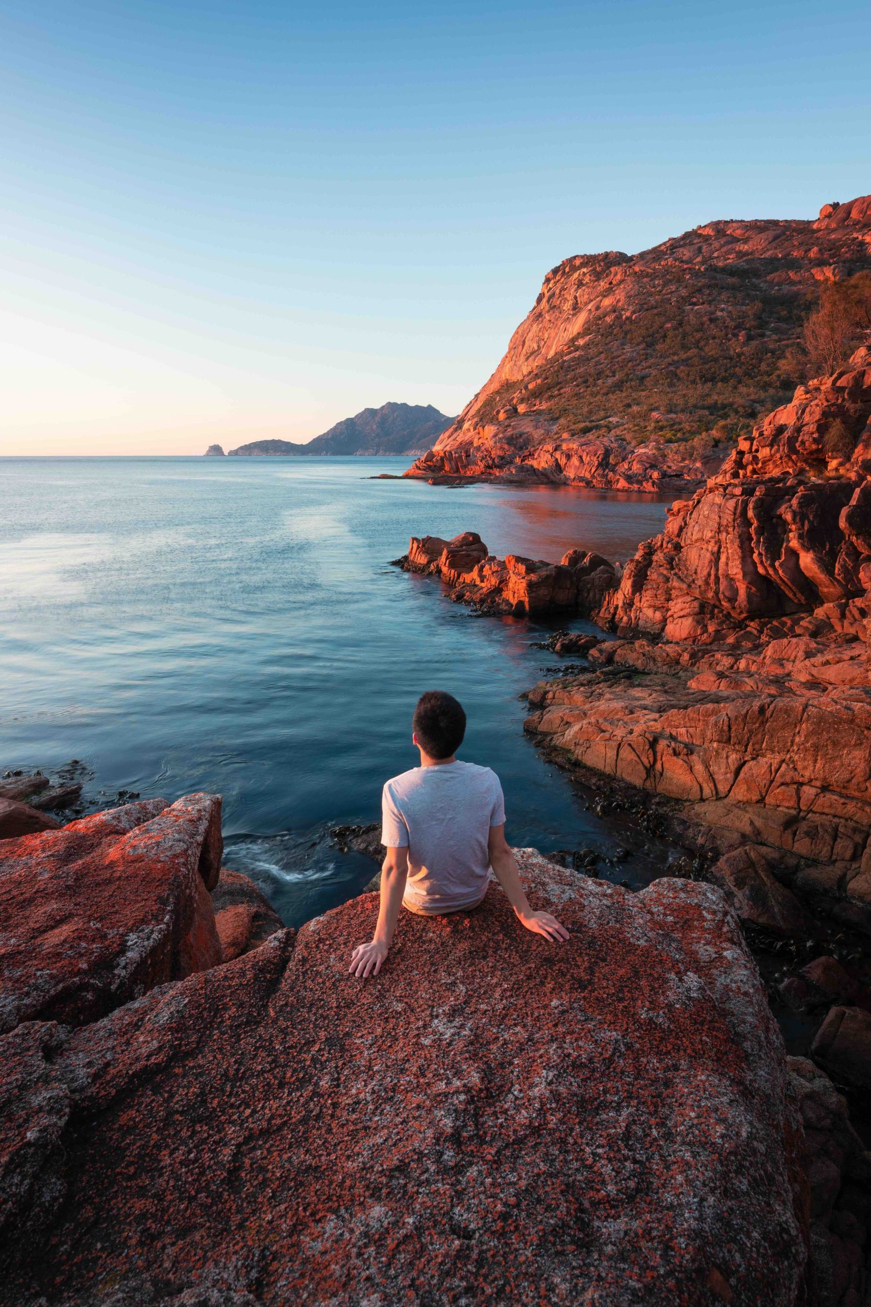 Sunrise at Sleepy Bay, Freycinet National Park