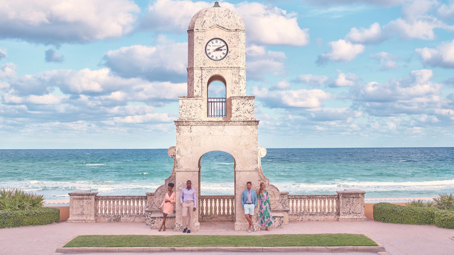 The iconic Clock Tower is just one of many unique sites to see in The Palm Beaches.