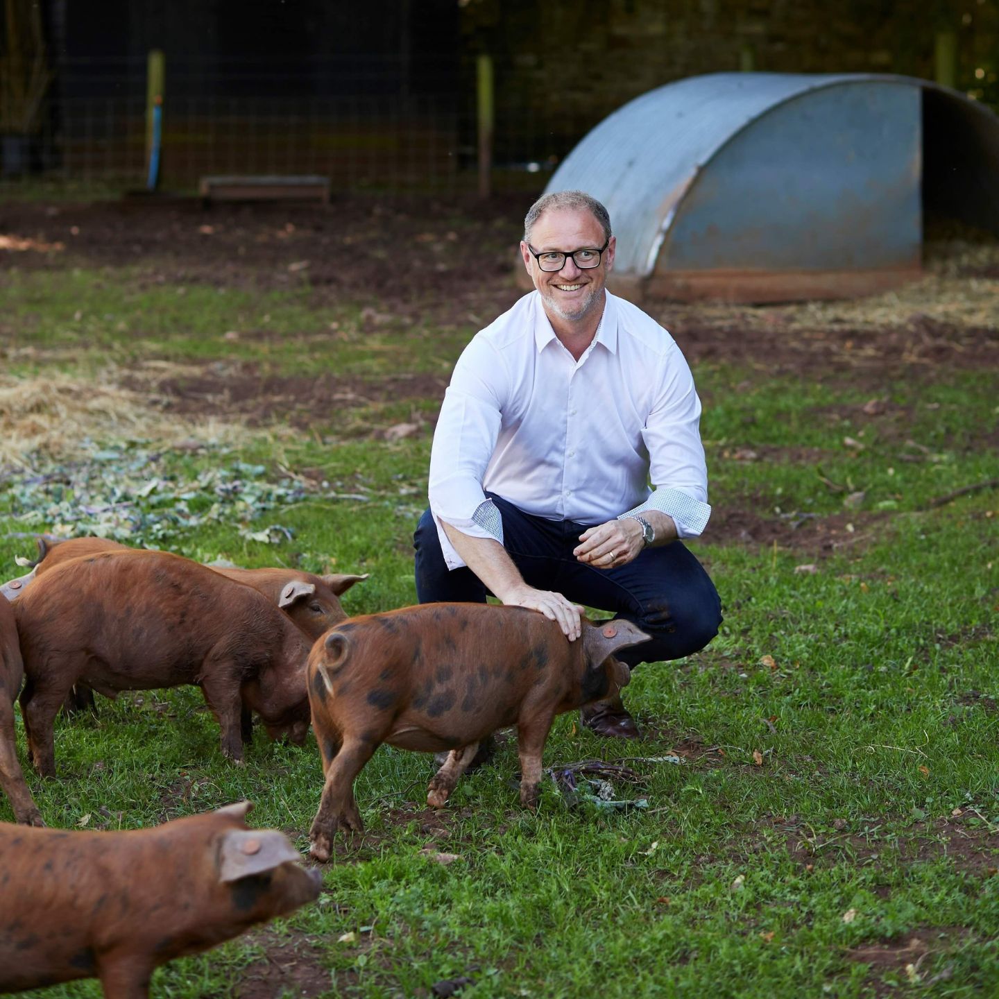 The Pig - New Forest; CEO Tom Ross.