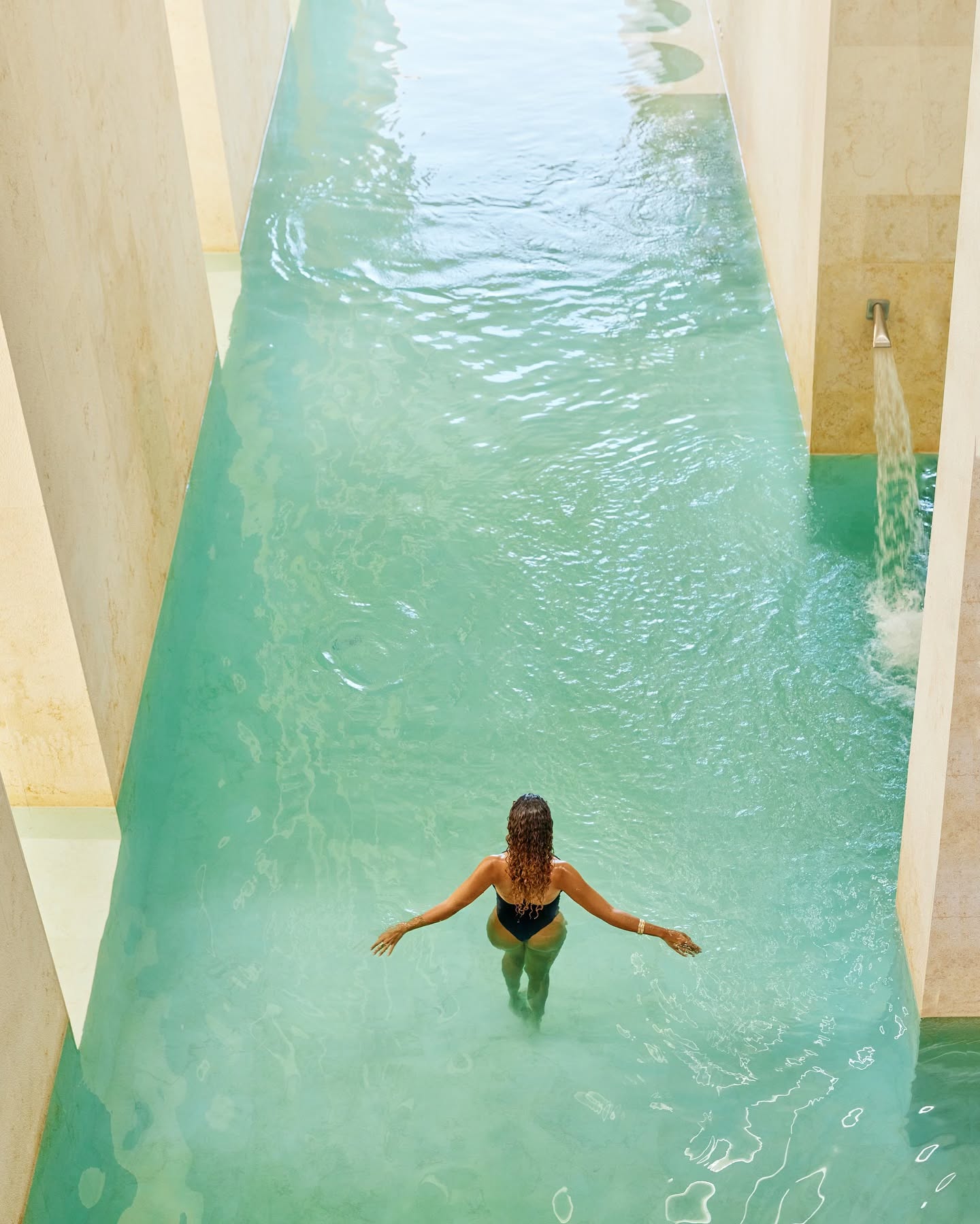 hydrotherapy circuit at Zentropia Palladium Spa and Wellness.