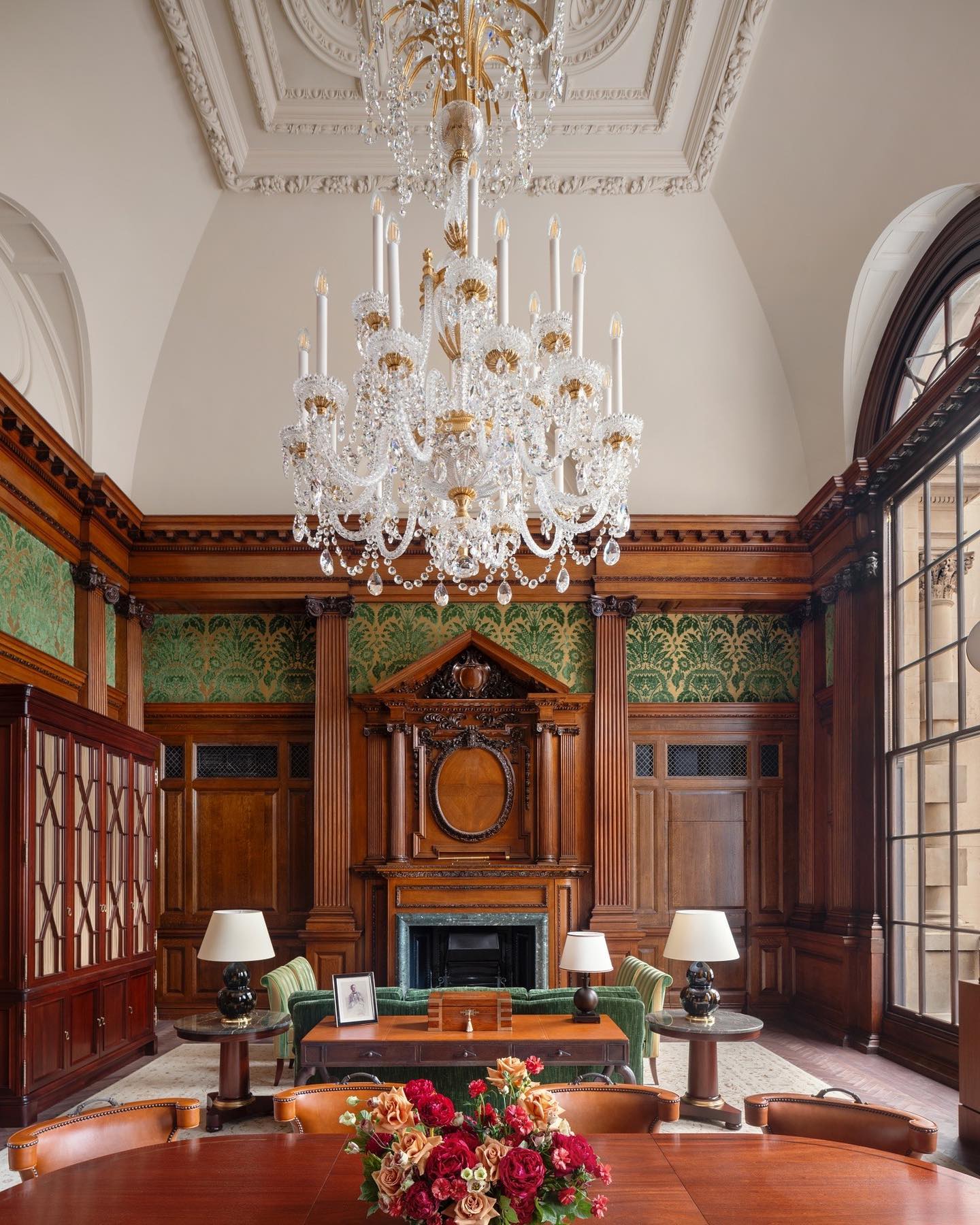 The Churchill Suite: This is the room where the army council met and Churchill would have held meetings of state, at that time the suite was called the Army Council Room.