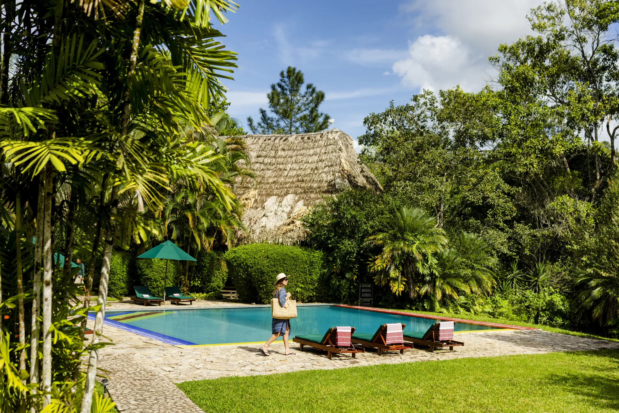 Developed in collaboration with Mexican architect Manolo Mestre, the aesthetic of the lodge and villas draws loosely from indigenous styles Coppola encountered in the Philippines while filming Apocalypse Now.