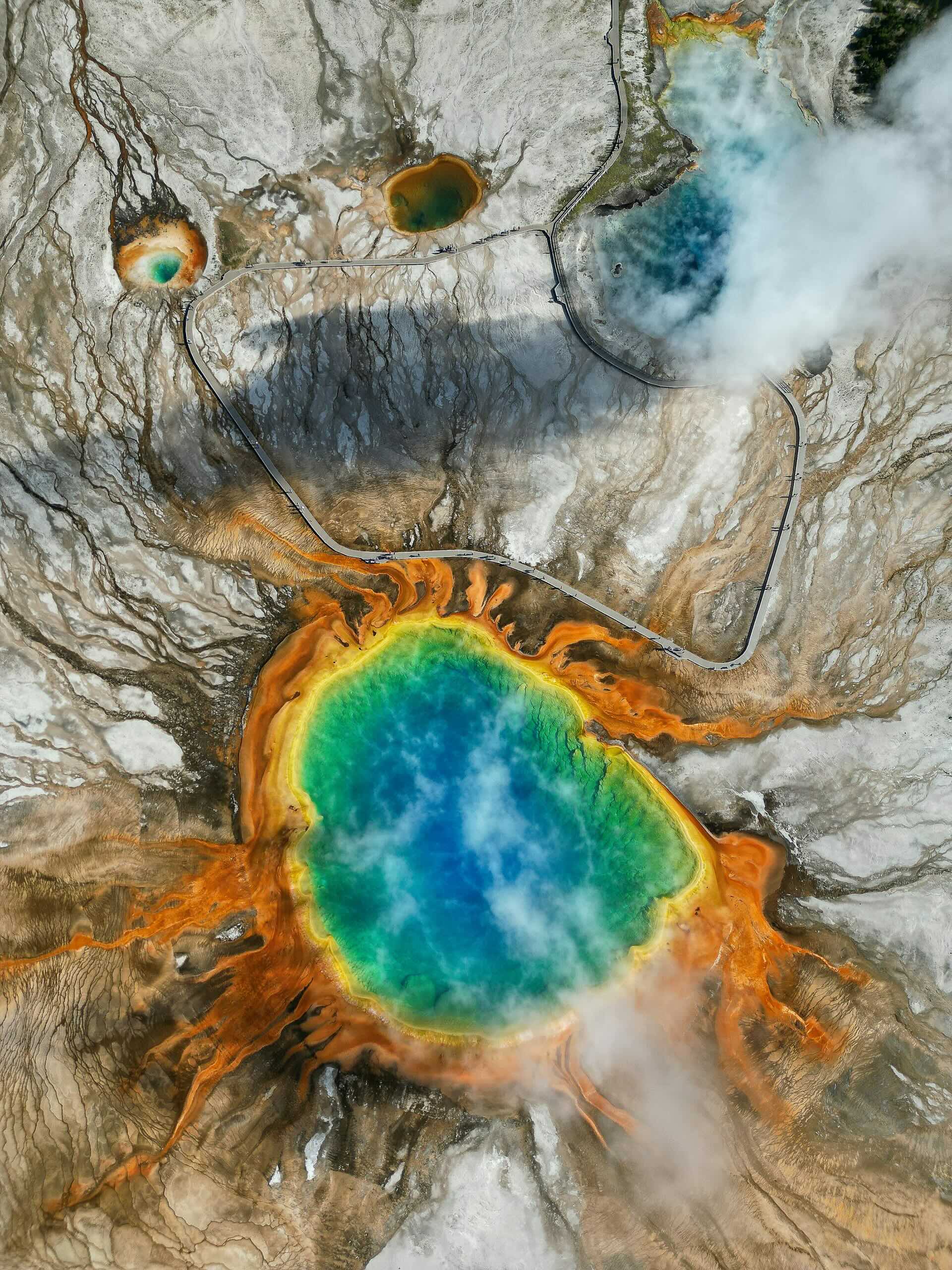 Grand Prismatic Spring,