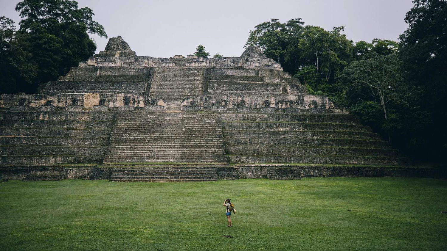 Hidden deep in Belize’s jungle, Caracol’s mighty “Sky Palace” rises 143 feet—still the tallest man-made structure in the country, and once powerful enough to defeat Tikal.