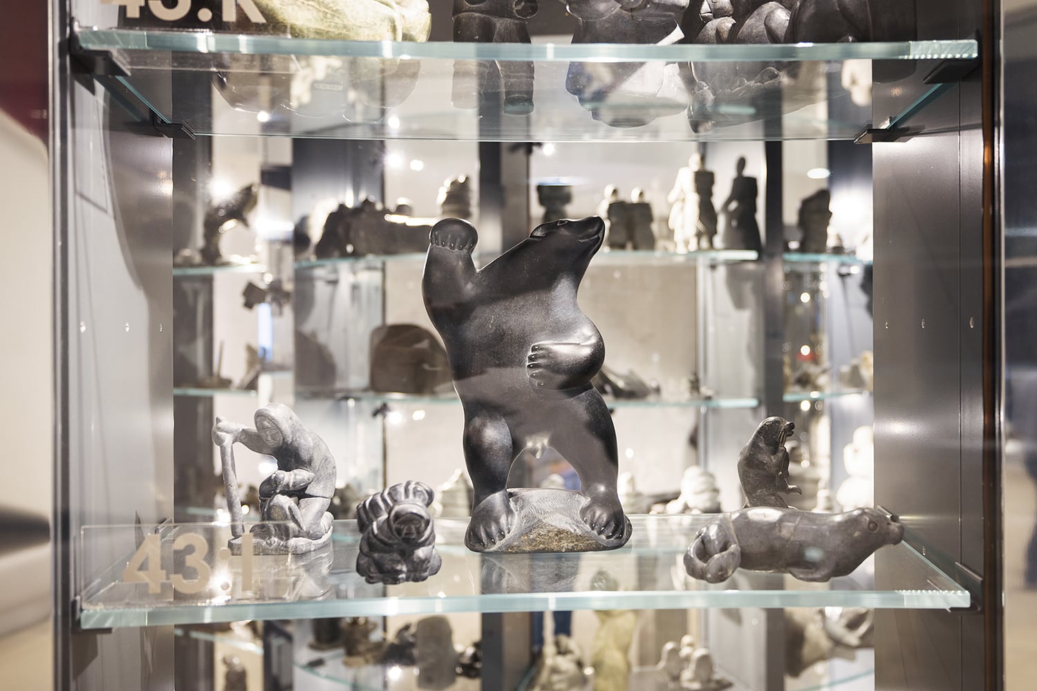 The Winnipeg Art Gallery’s Qaumajuq houses over 14,000 contemporary Inuit artworks, including 7,500 carvings in the floating visible vault.